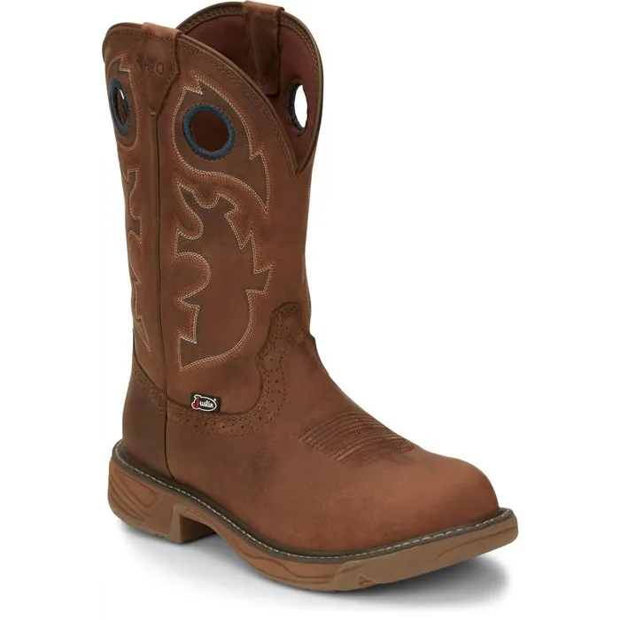 MEN Rush 11034 Waterproof Barley Justin Boots Work