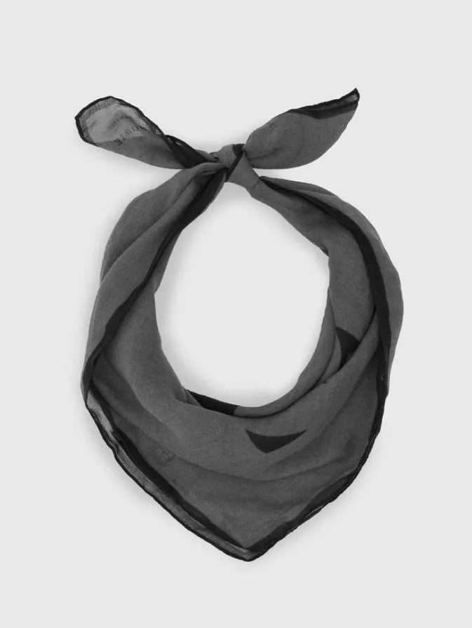 Men Scarves and Ties John Varvatos BOWIE BANDANA Black