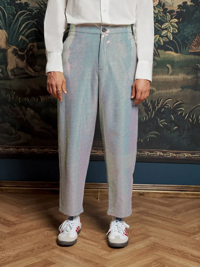 Men Sister Jane Trousers Edgar Sequin Trousers Multi Sequin