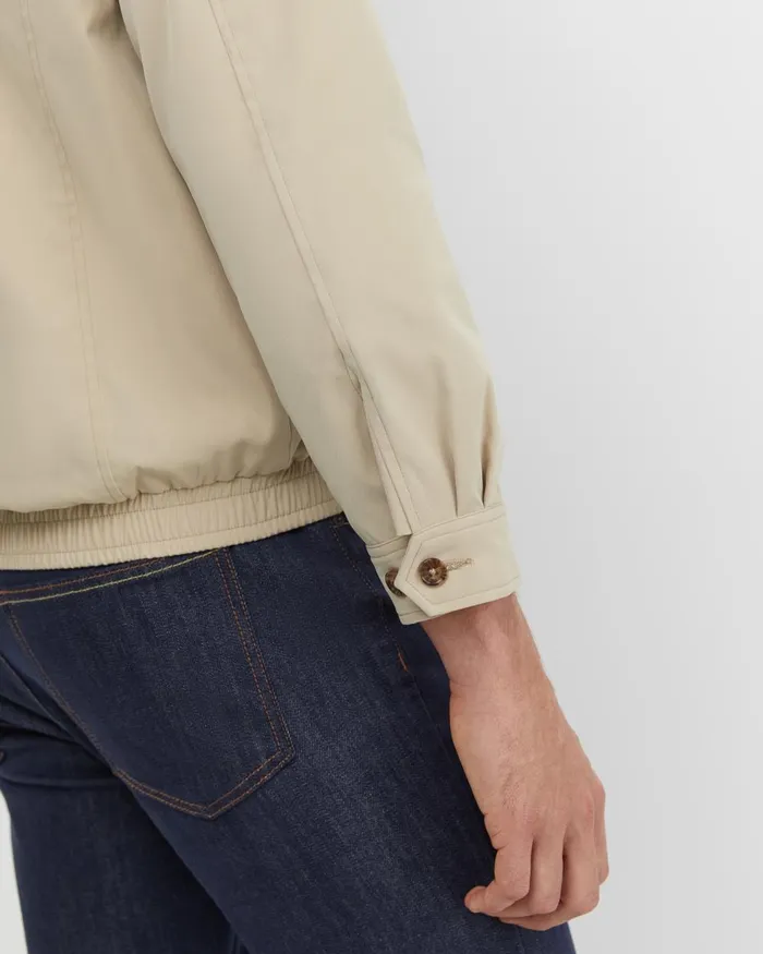 Men Sportscraft Jackets and Blazers Harrington Jacket Limestone