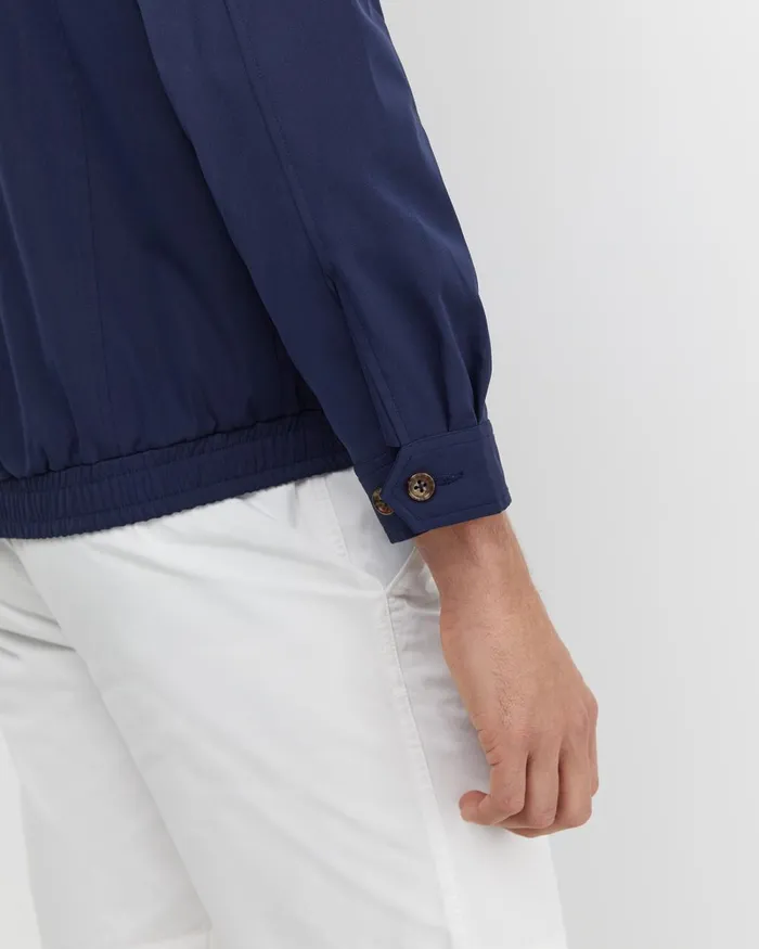 Men Sportscraft Jackets and Blazers Harrington Jacket Navy