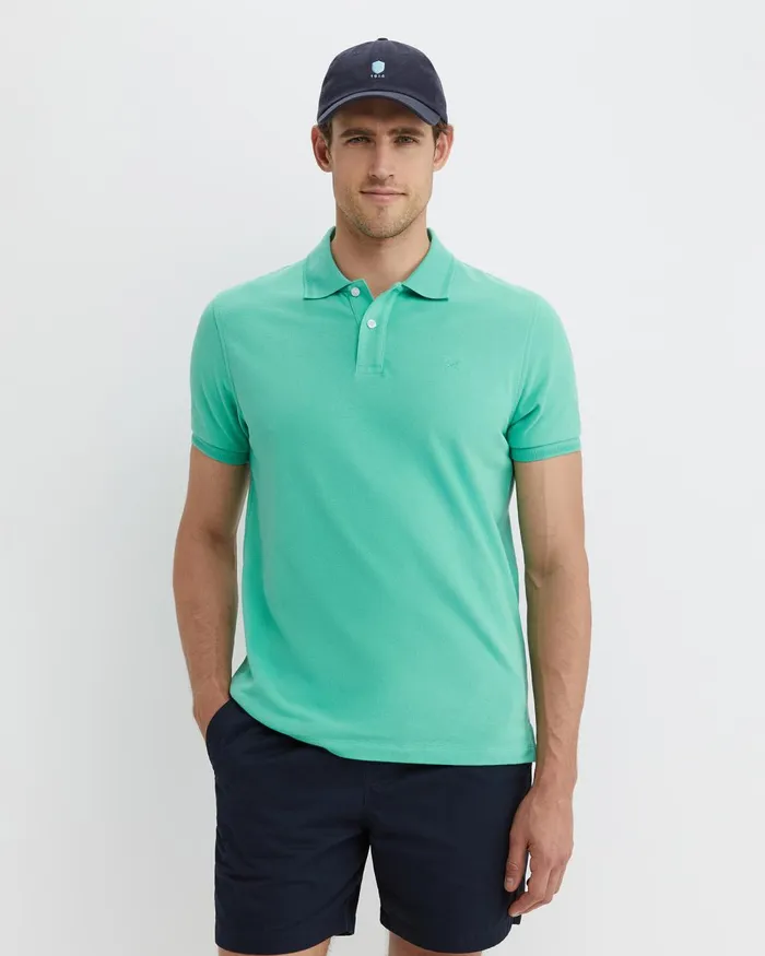 Men Sportscraft TShirts and Polos Sc Pique Polo Spearmint
