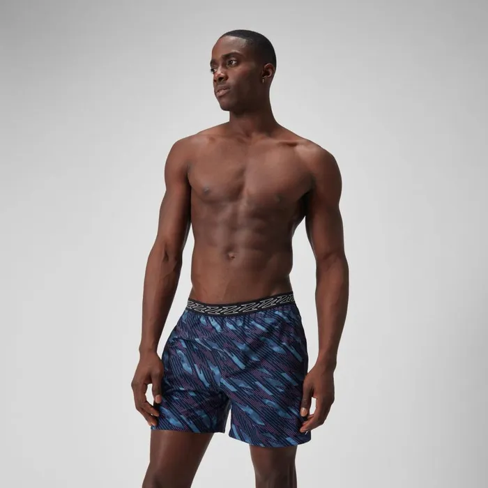 Men Swim Shorts Speedo Men039s HyperBoom Printed 16034 Swim Shorts Black