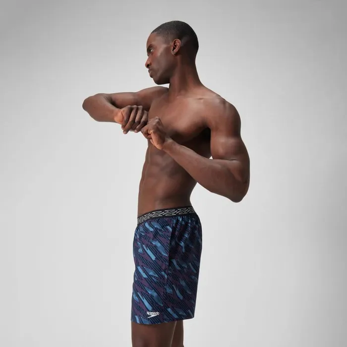 Men Swim Shorts Speedo Men039s HyperBoom Printed 16034 Swim Shorts Black