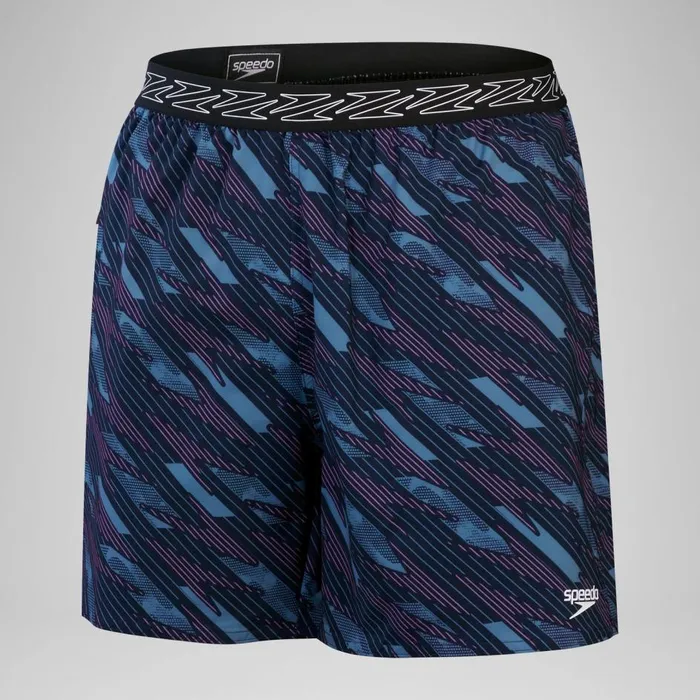 Men Swim Shorts Speedo Men039s HyperBoom Printed 16034 Swim Shorts Black