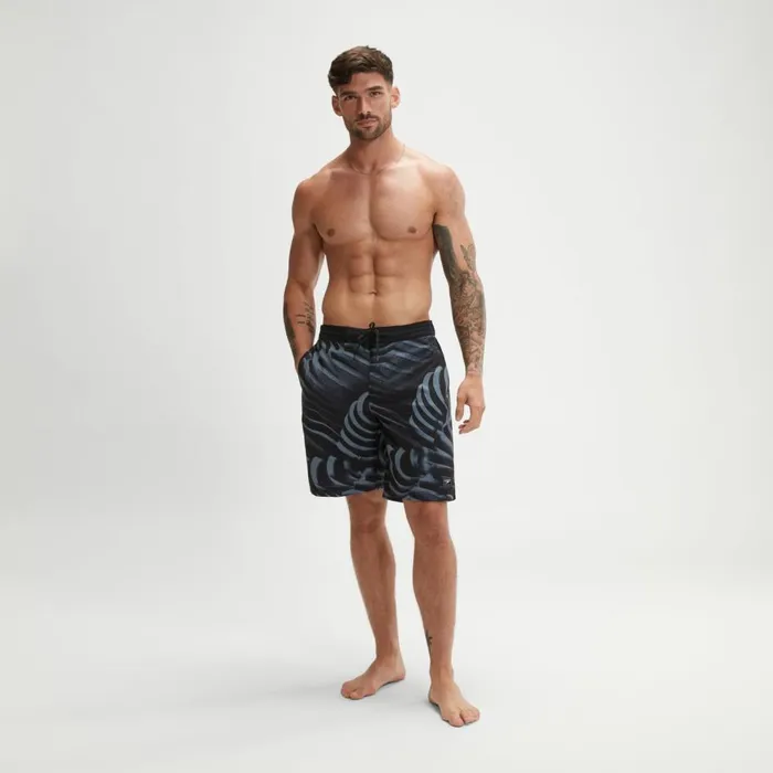 Men Swim Shorts Speedo Men039s Print Bondi Basin 20039039 Swim Shorts Grey