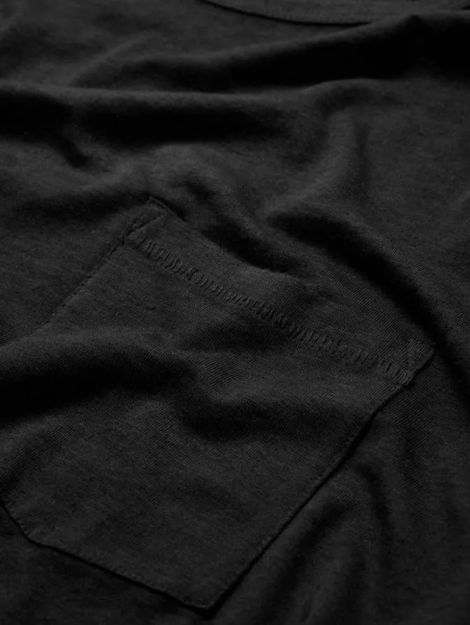 Men TShirts John Varvatos BOND BURNOUT TSHIRT Black