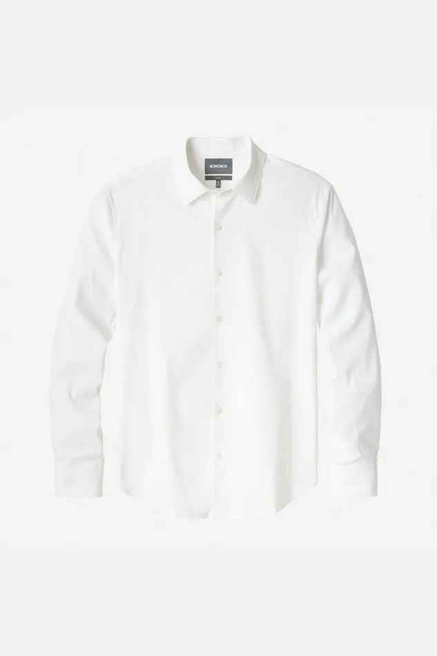 Men Tech Button Down Shirt Extended Sizes White Bonobos Business Casual Shirts