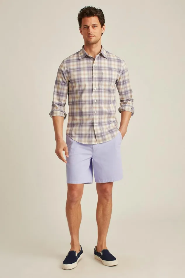 Men The Chino Short 20 Grape Ice Bonobos Chino Shorts