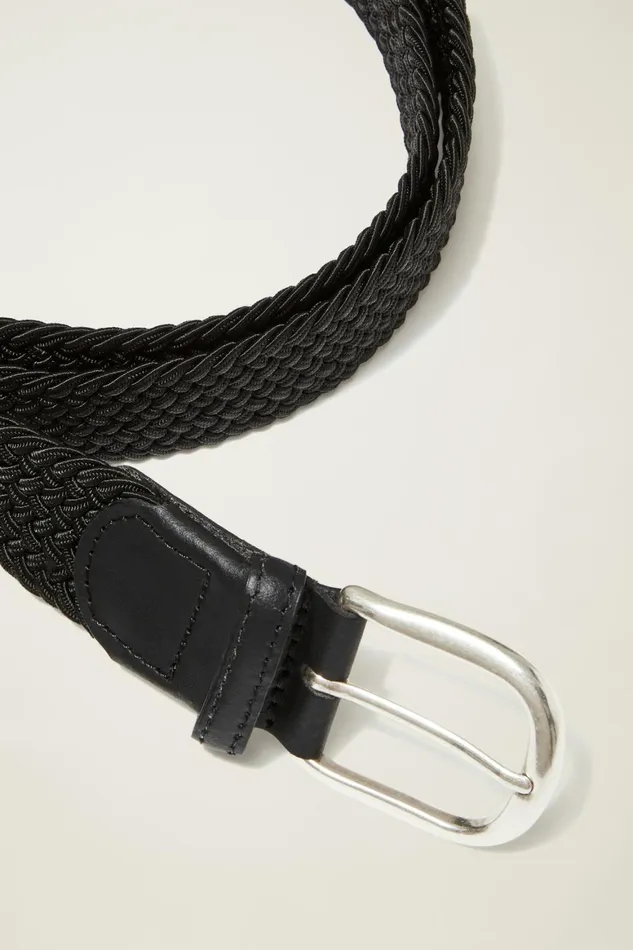 Men The Clubhouse Stretch Belt Black Bonobos Golf Belts Hats and Accessories