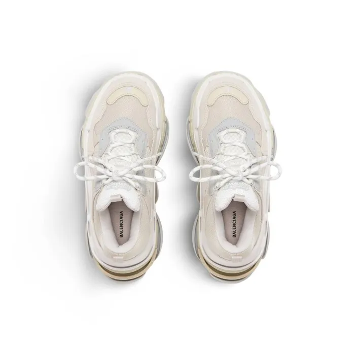 Men Trainers Balenciaga Triple S Trainers In Off White