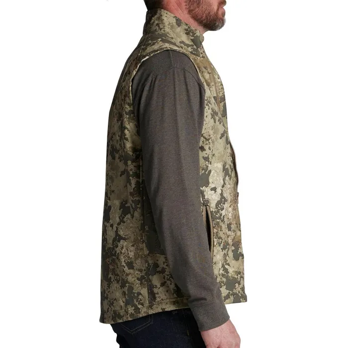 MEN Weather Resisting Vest Camo Multicolor Justin Boots Outerwear