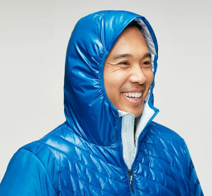 MenWomen All Gender Puffy Jacket Imperial Blue HOKA ONE ONE Tops