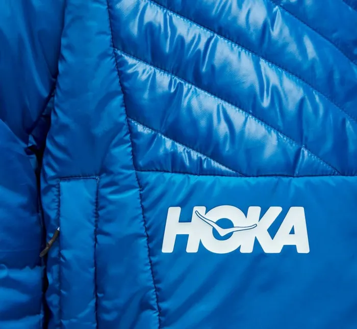 MenWomen All Gender Puffy Jacket Imperial Blue HOKA ONE ONE Tops