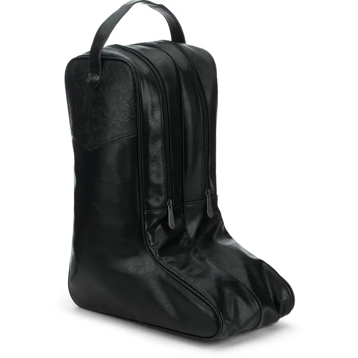 MENWOMEN Travel Boot Bag Black Justin Boots Boot Care and Accessories