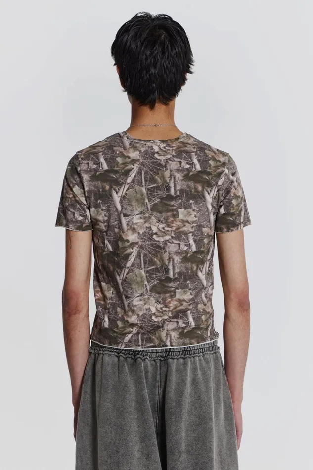Men Woodland Shrunken Tee Jaded London TShirts and Vests