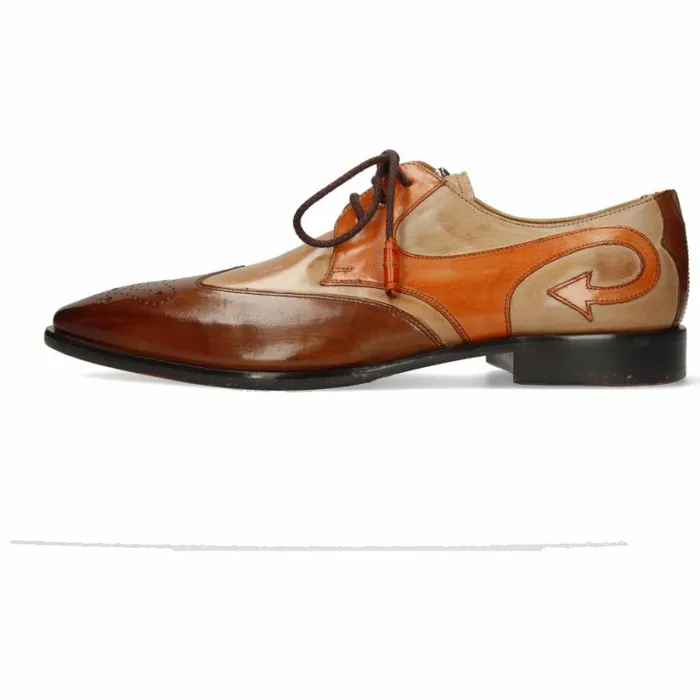 Mens Derbies Melvin and Hamilton Elvis 63 Brown