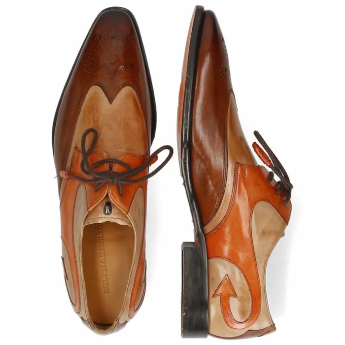 Mens Derbies Melvin and Hamilton Elvis 63 Brown