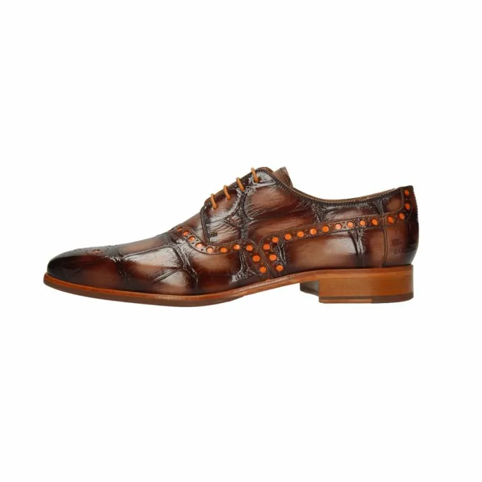 Mens Derbies Melvin and Hamilton Lance 66 Brown