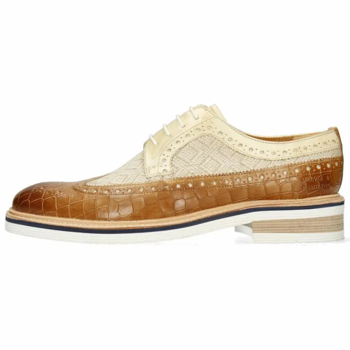 Mens Derbies Melvin and Hamilton Trevor 10 Beige