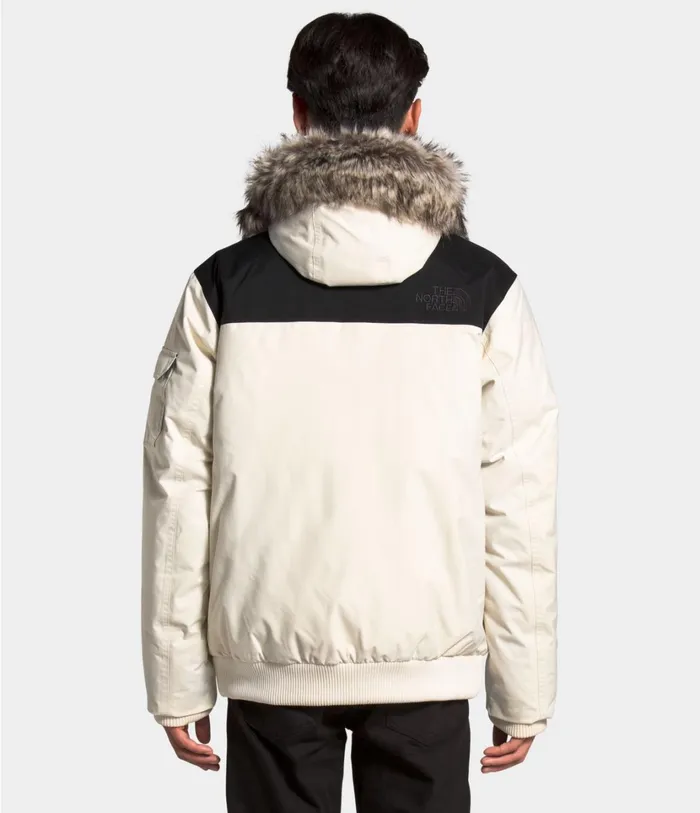 Mens Gotham Jacket III Vintage Whitetnf Black The North Face Insulated and Down Jackets