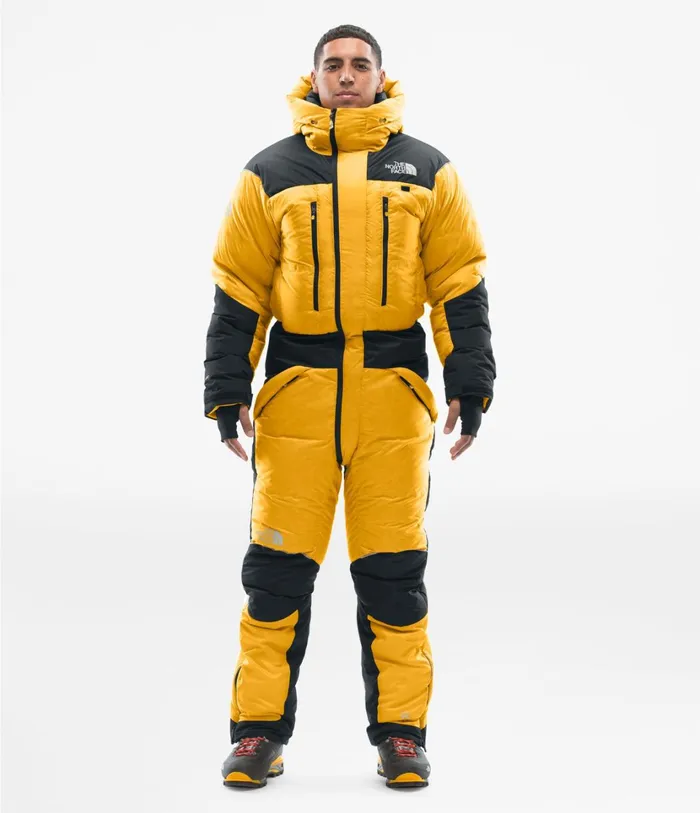 Mens Himalayan Suit Summit Goldtnf Black The North Face Snowsports