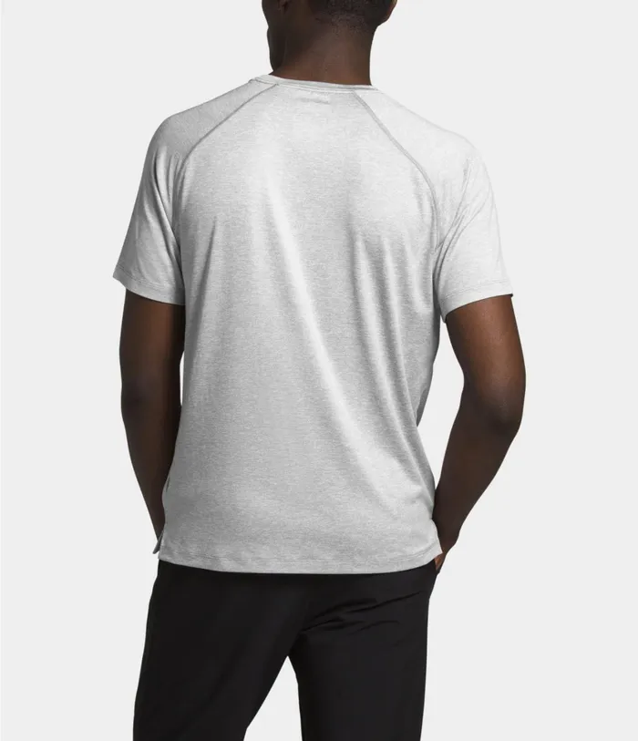 Mens HyperLayer FD Short Sleeve Tnf Light Grey Heather The North Face Active Tops