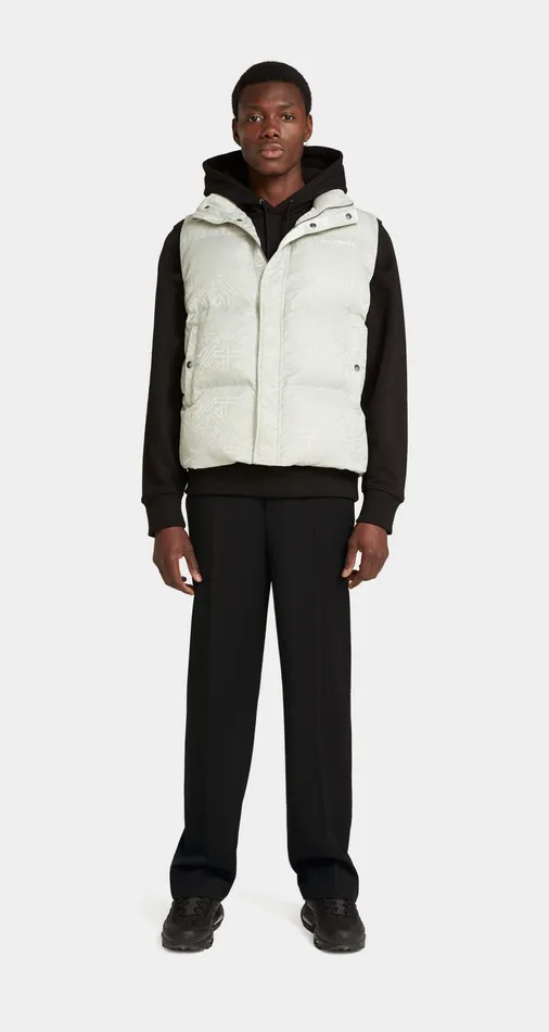 Metal Grey Riyo Vest Men Daily Paper Jackets