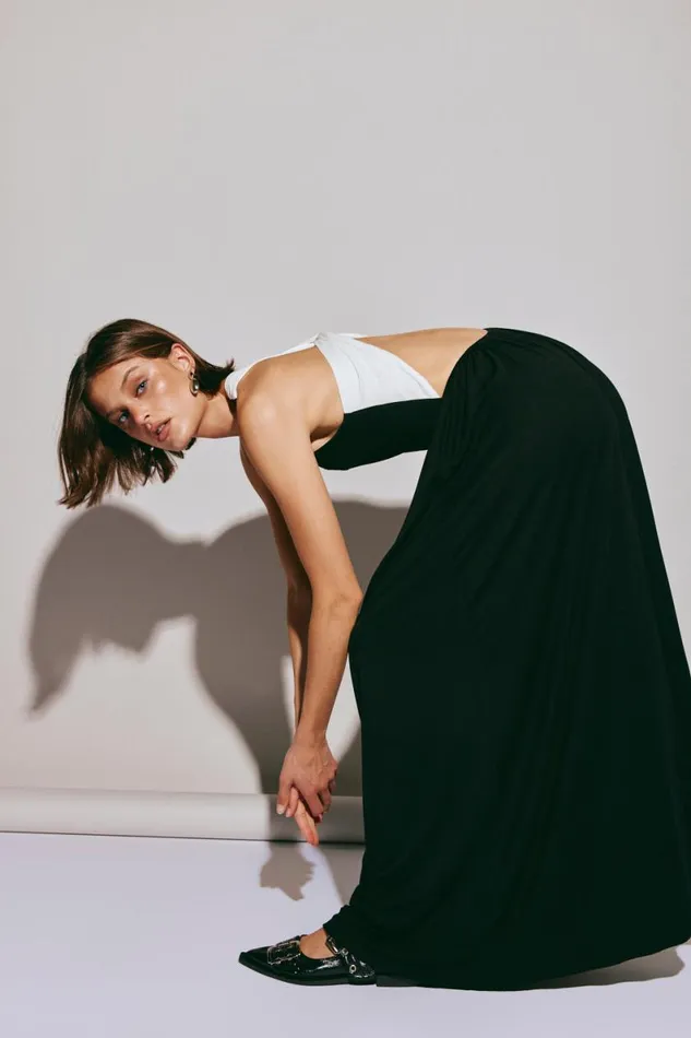MidiMaxi Dresses Women VRG GRL Lena Maxi Dress Black MidiMaxi Dresses Women VRG GRL Lena Maxi Dress Black