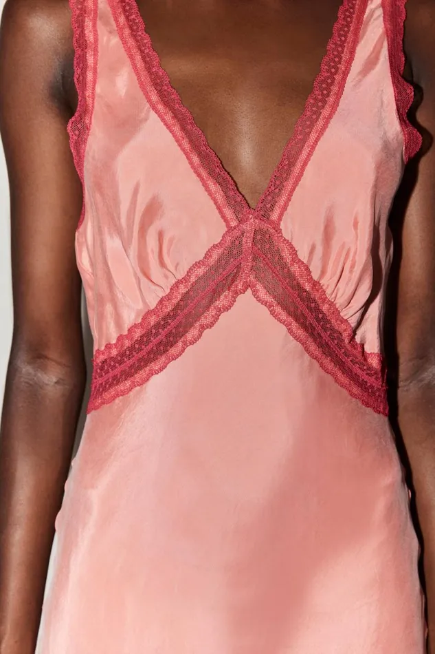 MidiMaxi Dresses Women VRG GRL Meet Me On The Dance Floor Bias Cut Maxi Dress Coral MidiMaxi Dresses Women VRG GRL Meet Me On The Dance Floor Bias Cut Maxi Dress Coral