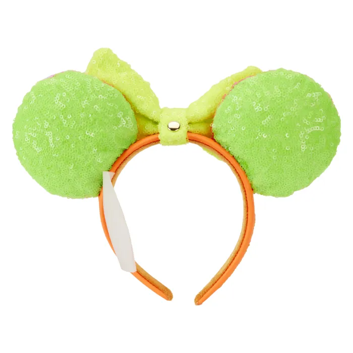 Minnie Mouse Exclusive Color Block Neon Sequin Ear Headband Unisex Loungefly Small Accessories Minnie Mouse Exclusive Color Block Neon Sequin Ear Headband Unisex Loungefly Small Accessories