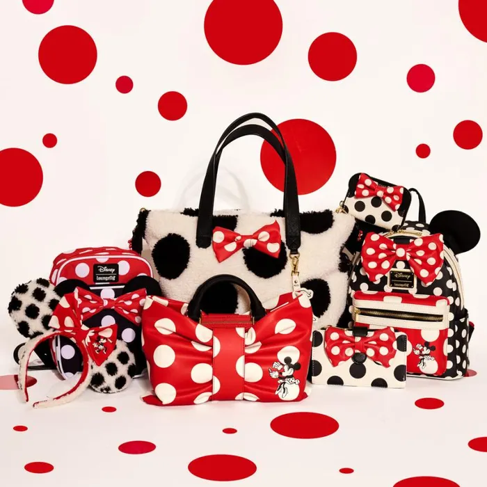 Minnie Mouse Rocks The Dots Classic Accordion Zip Around Wallet Unisex Loungefly Bags and Wallets Minnie Mouse Rocks The Dots Classic Accordion Zip Around Wallet Unisex Loungefly Bags and Wallets