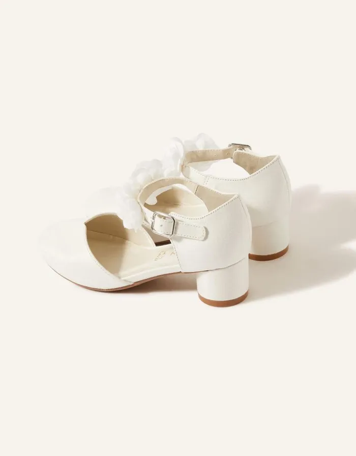 Monsoon Corsage TwoPart Heels Ivory Children Partywear Monsoon Corsage TwoPart Heels Ivory Children Partywear