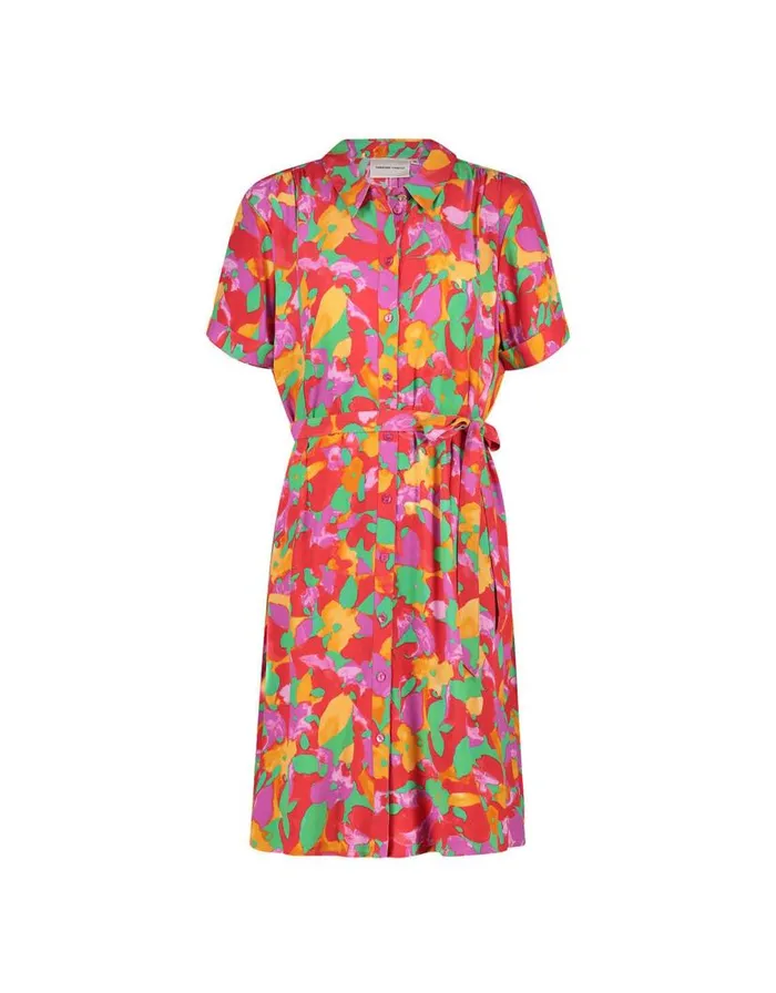 Monsoon Fabienne Chapot Floral Short Dress Orange Women Summer Dresses Monsoon Fabienne Chapot Floral Short Dress Orange Women Summer Dresses