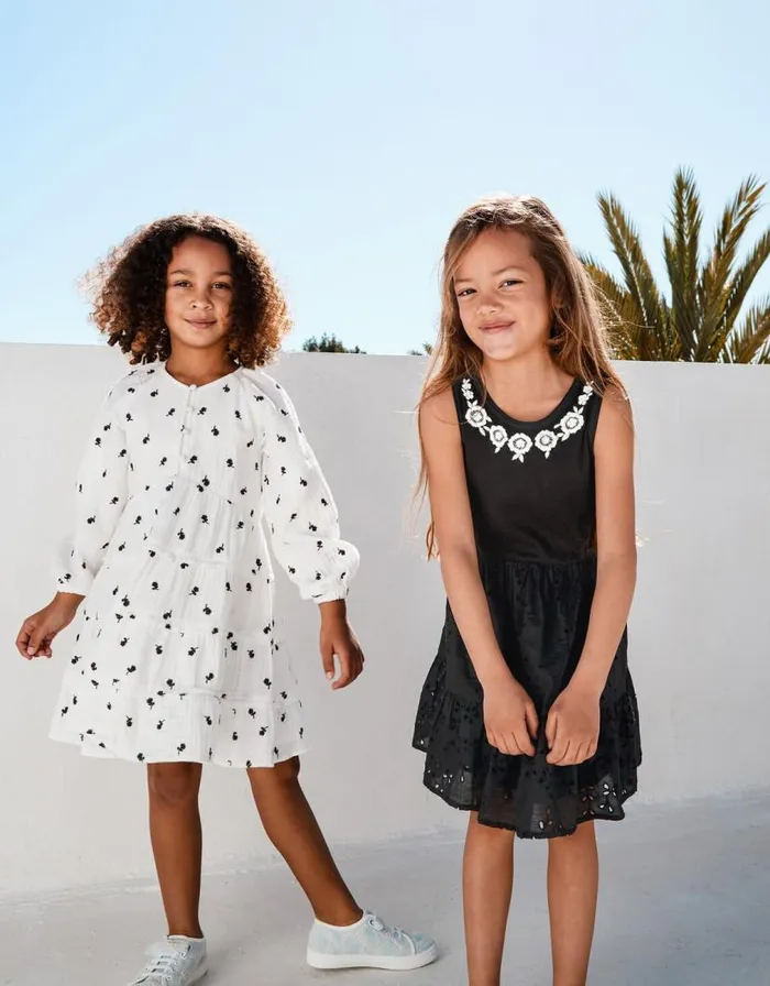 Monsoon Floral Embroidered Dress White Children Dresses Monsoon Floral Embroidered Dress White Children Dresses