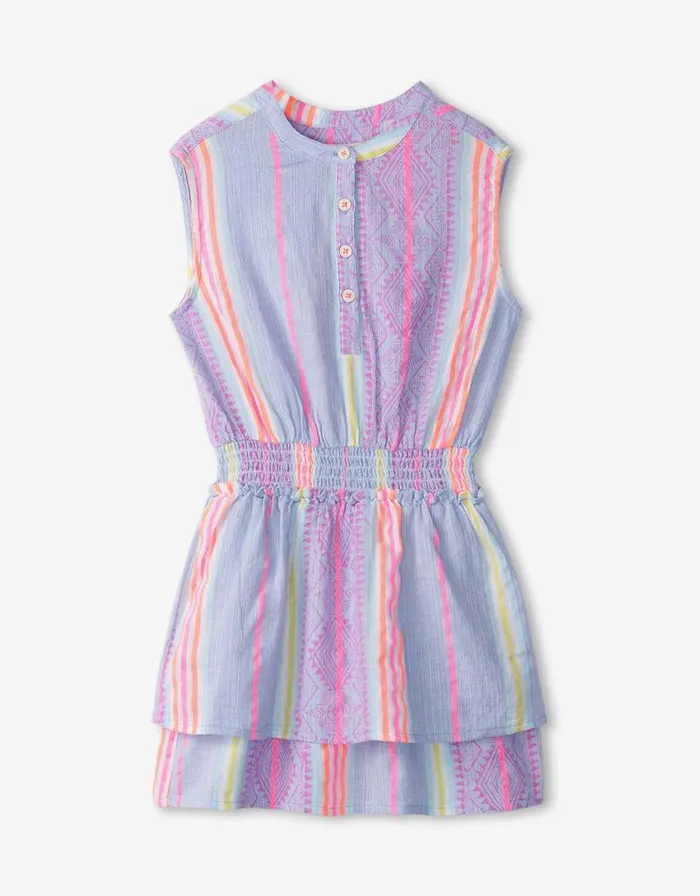 Monsoon Hatley Bohemian Smocked Dress Blue Children Dresses Monsoon Hatley Bohemian Smocked Dress Blue Children Dresses