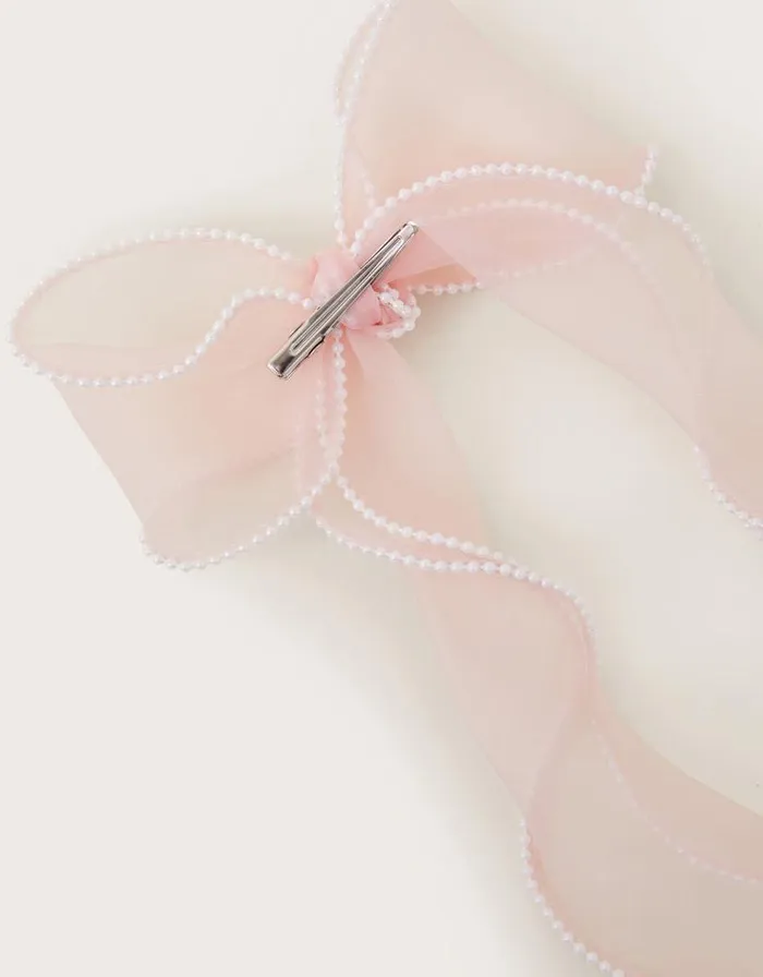 Monsoon Pearly Hair Bow Children Girls039 Hair Accessories Monsoon Pearly Hair Bow Children Girls039 Hair Accessories