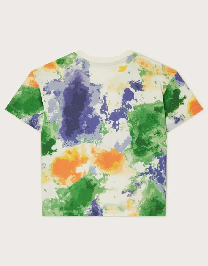Monsoon Tie Dye Skater TShirt Multi Children Casualwear Collection Monsoon Tie Dye Skater TShirt Multi Children Casualwear Collection