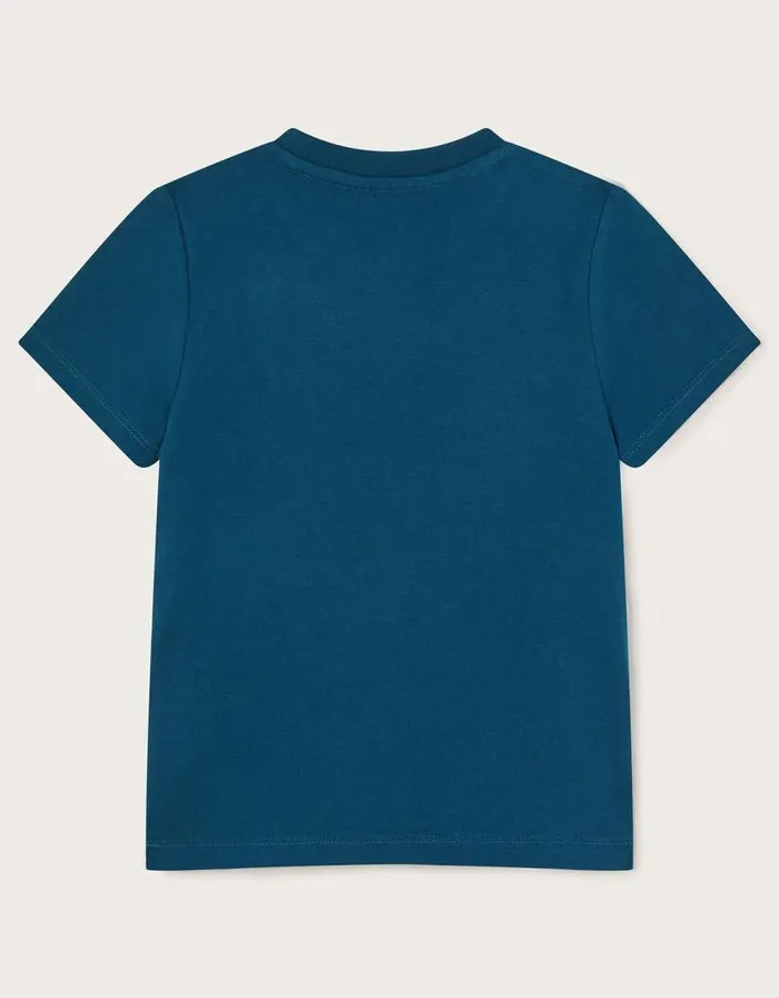 Monsoon Turtle Applique TShirt Blue Children Tops and Tshirts Monsoon Turtle Applique TShirt Blue Children Tops and Tshirts