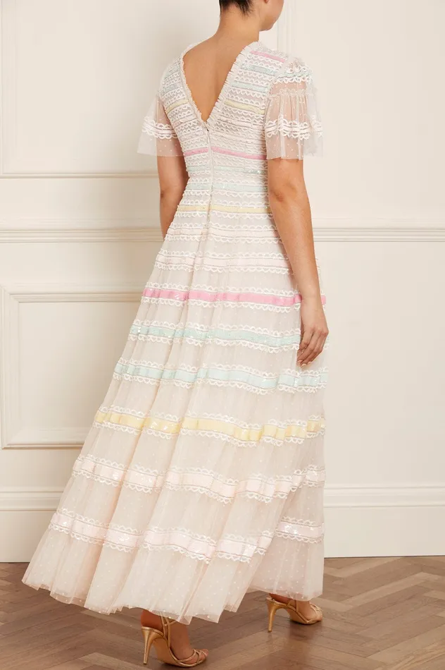 Needle and Thread Rainbow Gown Rainbow Women Embellished Dresses