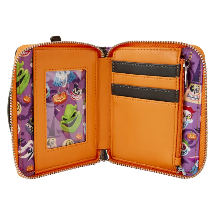 Nightmare Before Christmas Exclusive Cameo Zip Around Wallet Unisex Loungefly Bags and Wallets Nightmare Before Christmas Exclusive Cameo Zip Around Wallet Unisex Loungefly Bags and Wallets