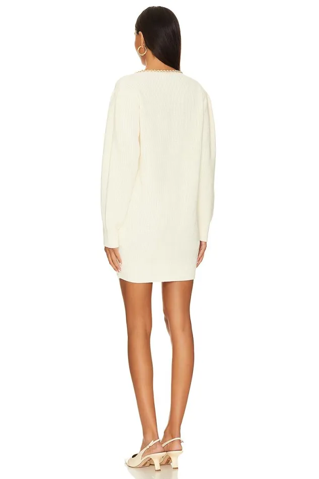 Norina Cardigan Dress Cream Women Lovers and Friends Dresses