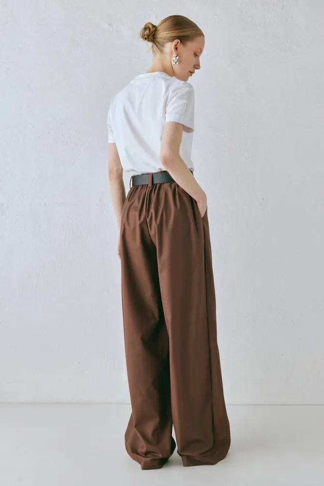 Pants Women VRG GRL Zola Pants Chocolate