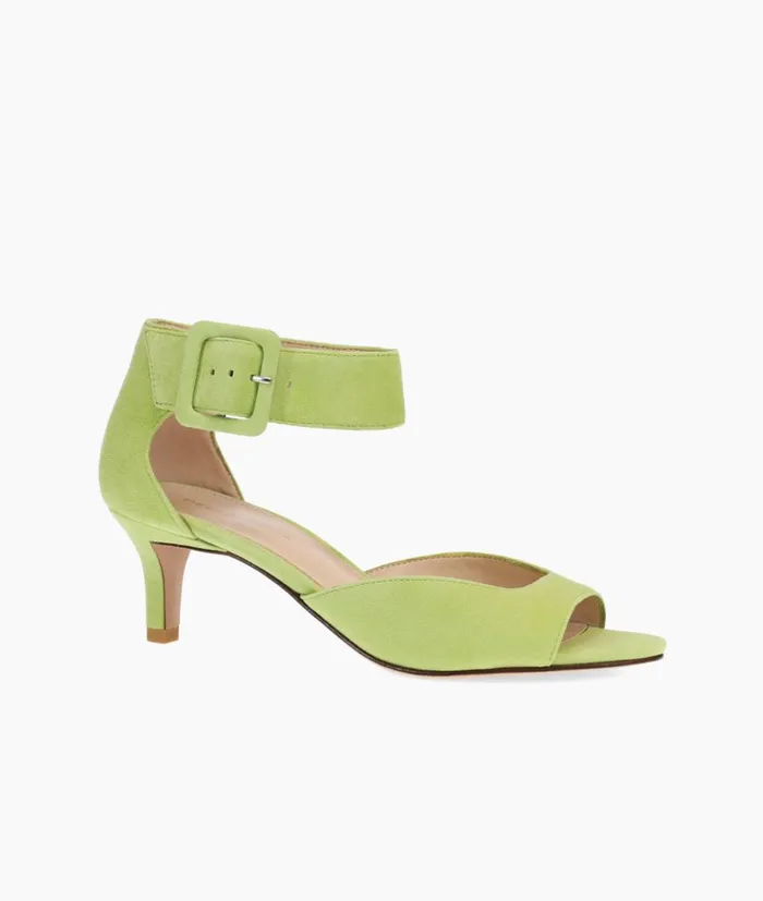 Pelle Moda Berlin Low Heel 8211 Celery Celery Kid Suede Women Low Heels Pelle Moda Berlin Low Heel 8211 Celery Celery Kid Suede Women Low Heels