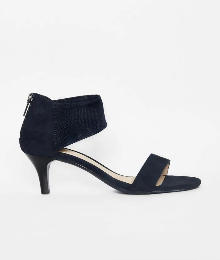 Pelle Moda Elvi Low Heel 8211 Midnight Midnight Kid SuedeStretch Mesh Women Low Heels Pelle Moda Elvi Low Heel 8211 Midnight Midnight Kid SuedeStretch Mesh Women Low Heels