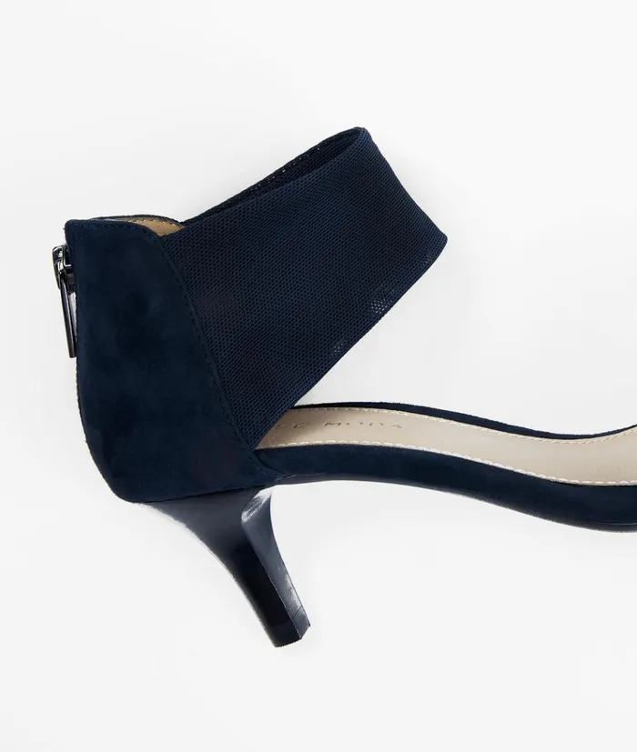Pelle Moda Elvi Low Heel 8211 Midnight Midnight Kid SuedeStretch Mesh Women Low Heels Pelle Moda Elvi Low Heel 8211 Midnight Midnight Kid SuedeStretch Mesh Women Low Heels