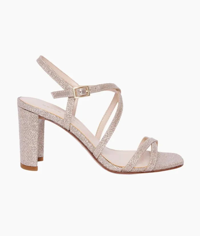 Pelle Moda Noreen 2 High Heel 8211 Gold Platinum Gold Metallic Textile Women High Heels Pelle Moda Noreen 2 High Heel 8211 Gold Platinum Gold Metallic Textile Women High Heels