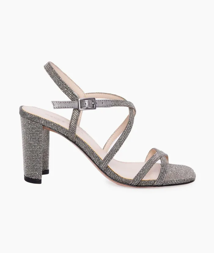 Pelle Moda Noreen 2 High Heel 8211 Smoke Smoke Glitter Textile Women High Heels Pelle Moda Noreen 2 High Heel 8211 Smoke Smoke Glitter Textile Women High Heels