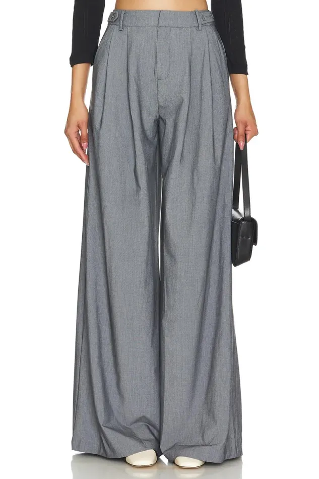 Raissa Pant Grey Women Lovers and Friends Pants
