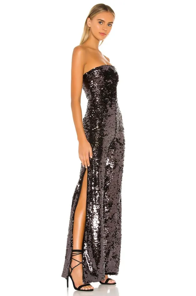 Ryland Jumpsuit Gunmetal Women Lovers and Friends Jumpsuits
